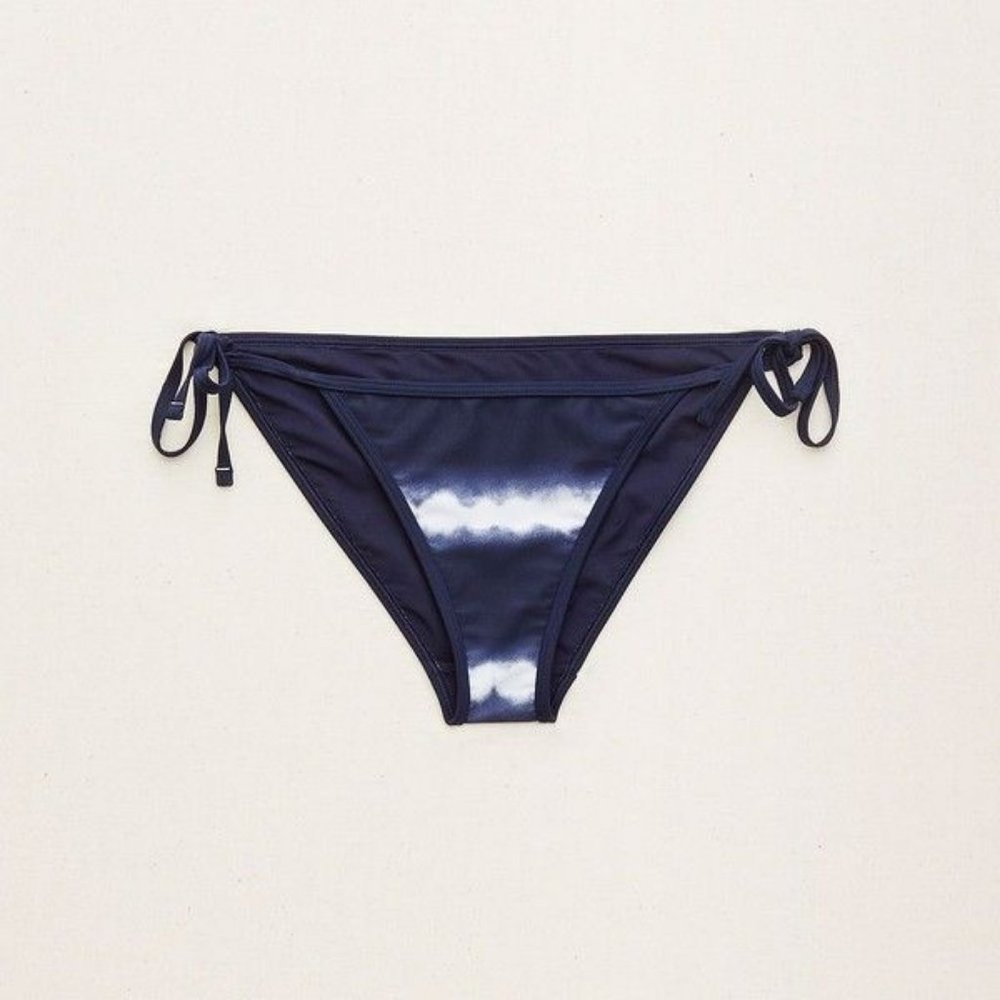AERIE TIE DYE NAVY BIKINI BOTTOMS